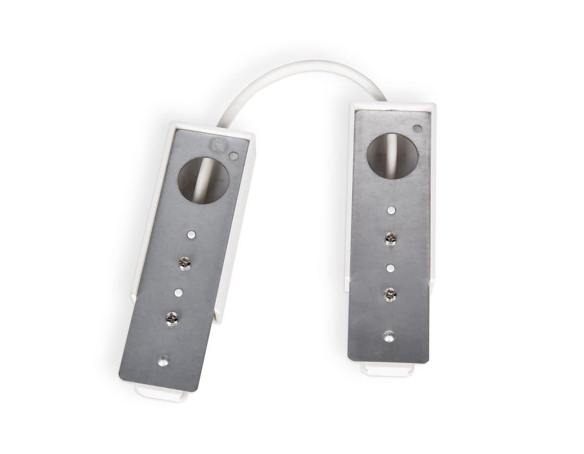 GL7087 WH коннектор гибкий однофазный для соединения трековых шинопроводов