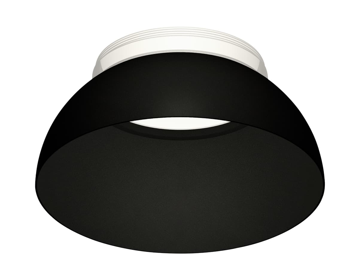 N8141 SBK/FR черный песок/белый матовый D140*H65mm Out61mm GX53