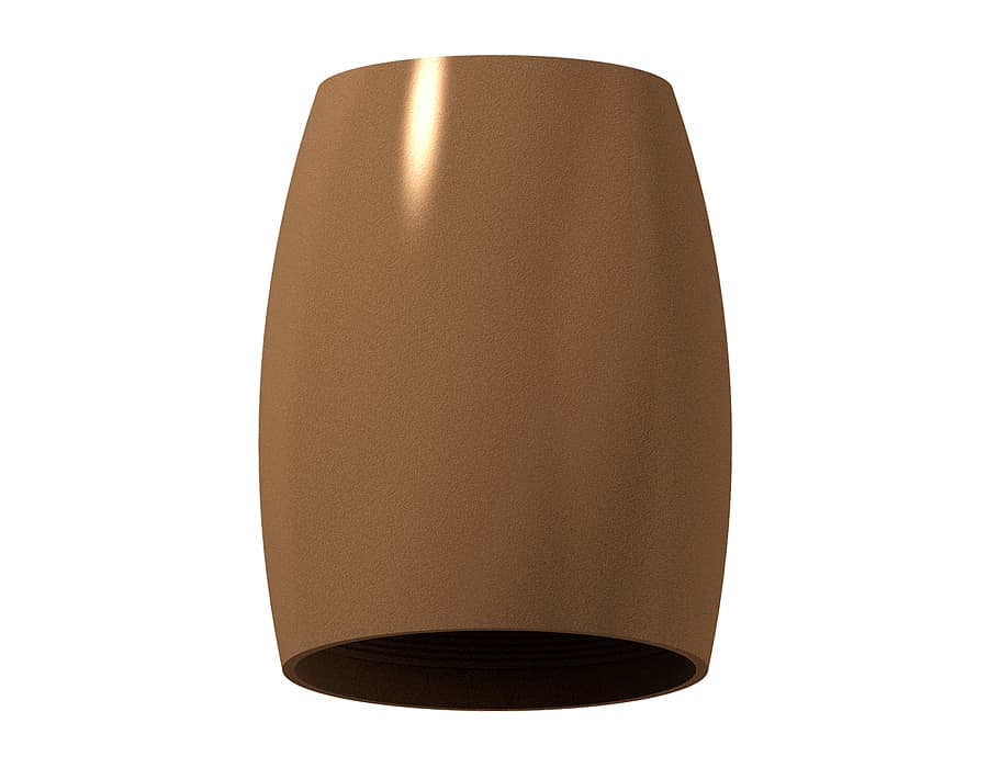 C1124 SCF кофе песок D70*60*H100mm MR16 GU5.3