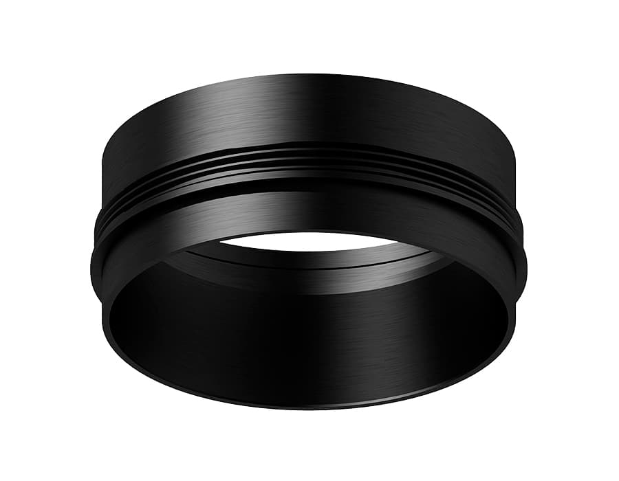 N6121 PBK черный полированный D60*H32mm Out10mm MR16