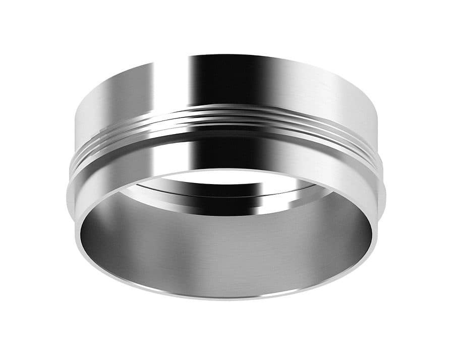 N6122 PSL серебро полированное D60*H32mm Out10mm MR16