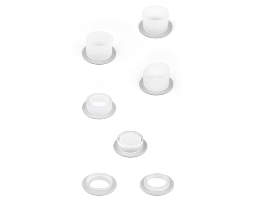 N6236 SBK/FR черный песок/белый матовый D60*H54mm Out40mm MR16