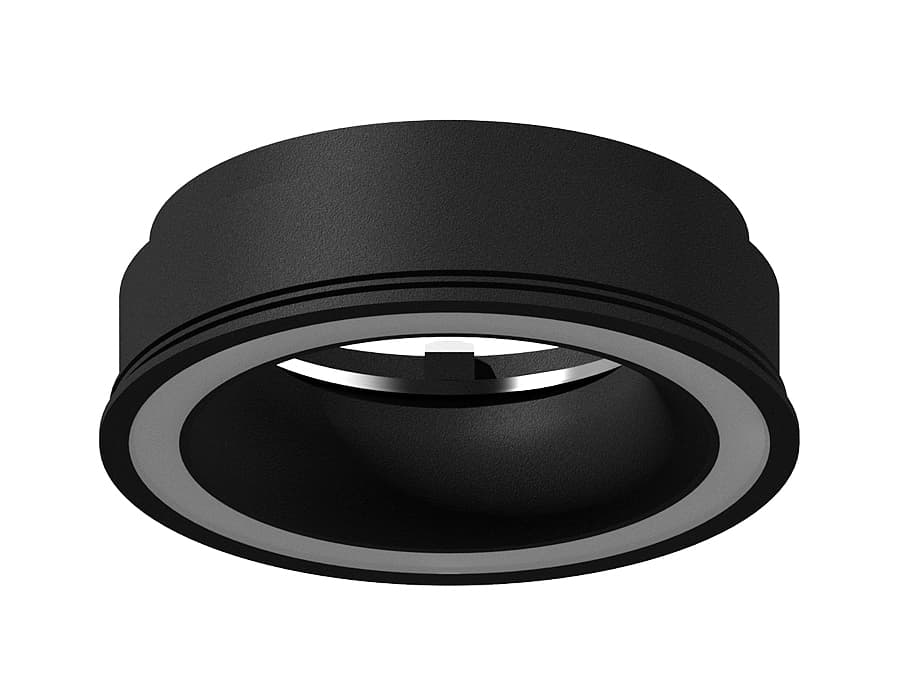 N7111 SBK черный песок D70*H28mm Out1mm MR16