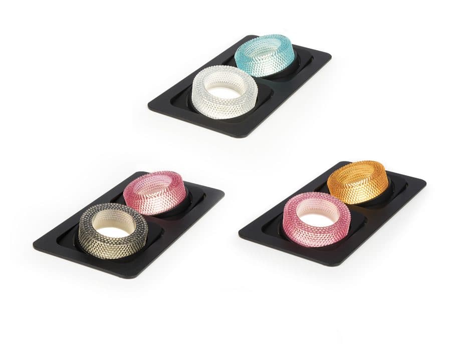 N7192 BK тонированный D70*H30mm Out25mm MR16 (для корпуса светильника)