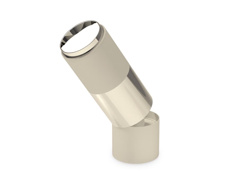 A2220 WH белый D60*H50mm Out45mm (для корпуса D60mm)