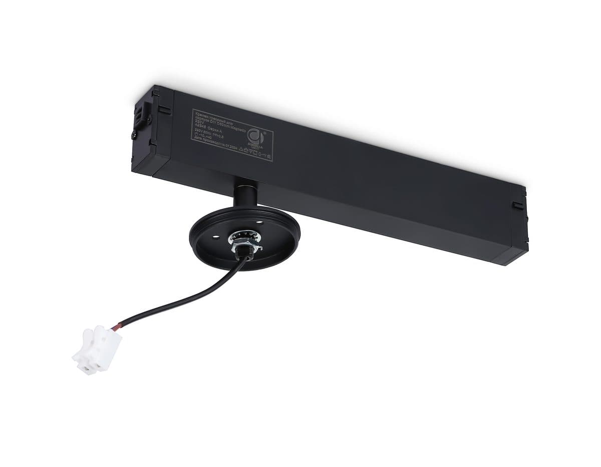 A2545 BK черный  крепеж трековый для корпуса DIY D60mm  232*60*80