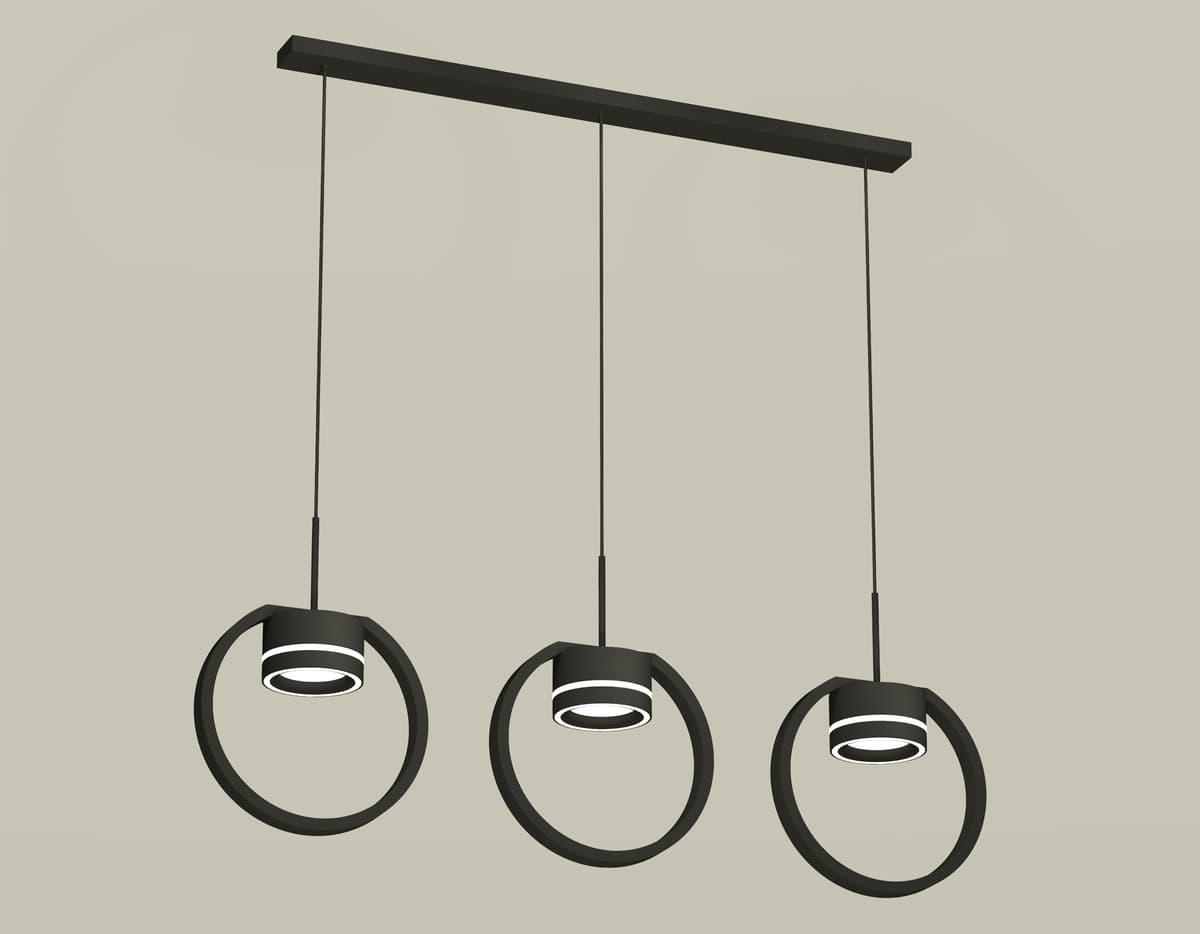 XB9107151/3 SBK/FR черный песок/белый матовый GX53 (C9107, N8434)