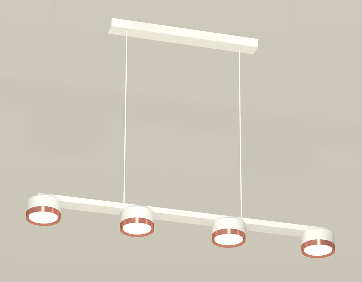 XB9151153/4 SWH/PPG белый песок/золото розовое полированное GX53 (C9151, N8126)