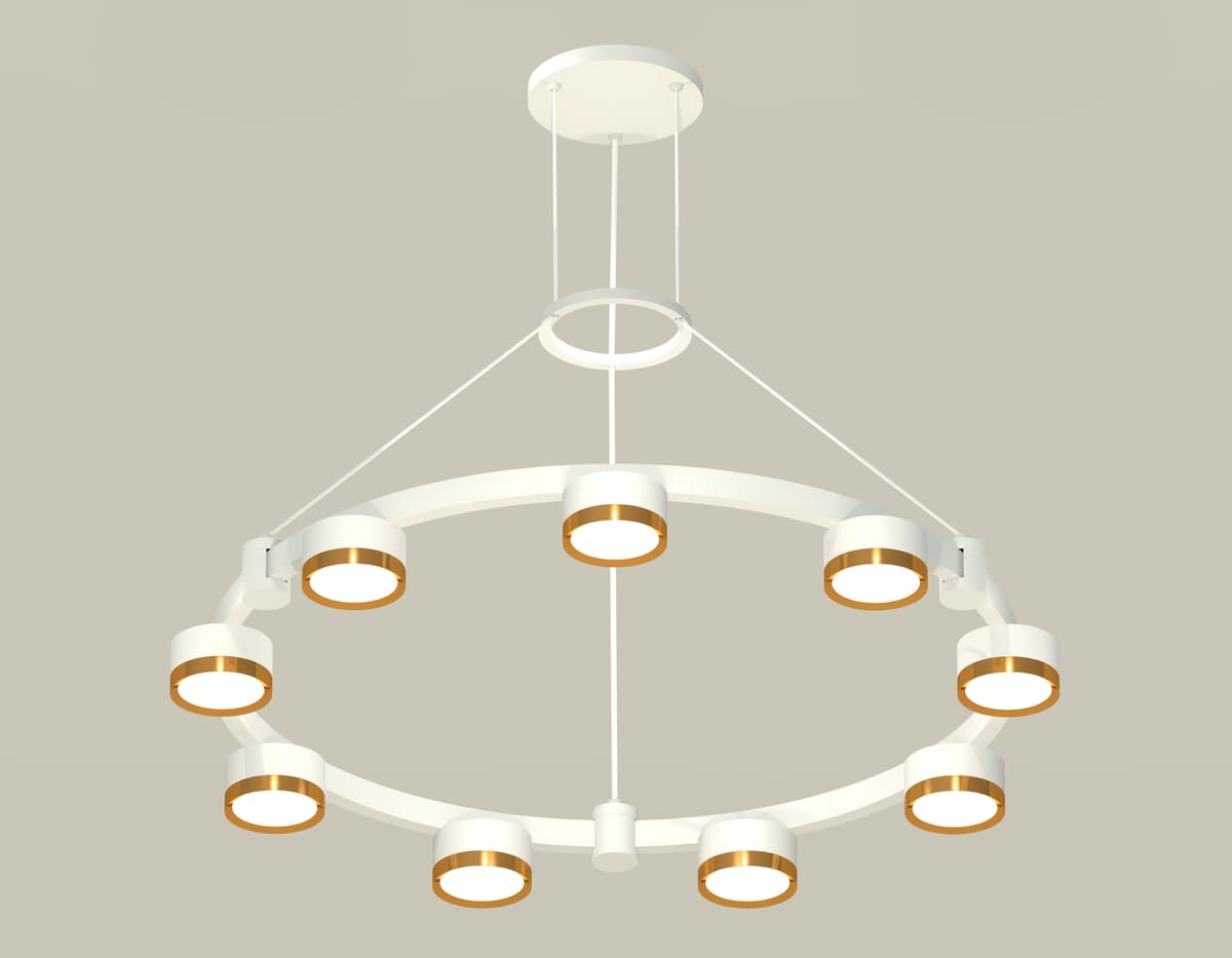 XR92031802/9 SWH/PYG белый песок/золото желтое полированное GX53 (A9203, C9241, N8124)