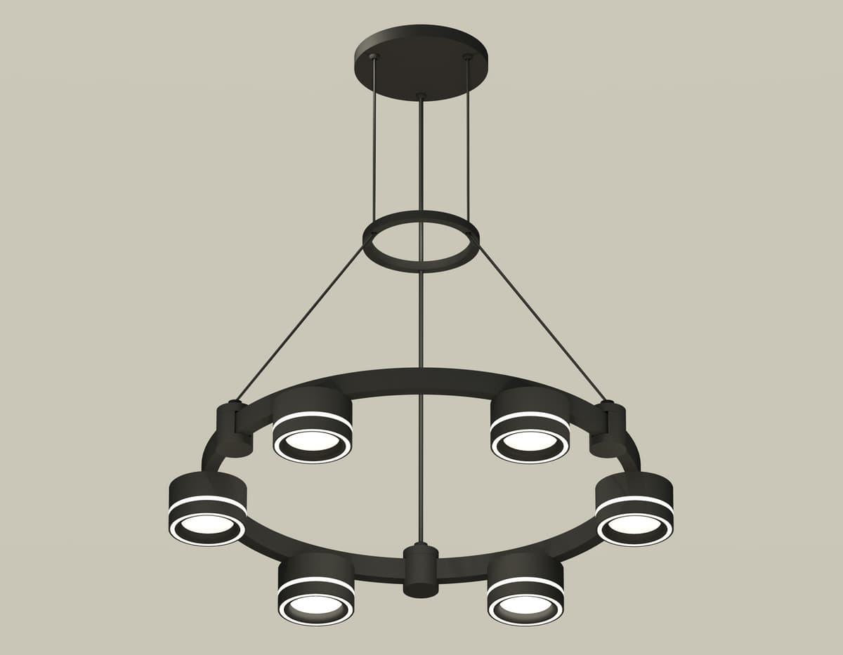 XR92051201/6 SBK/FR черный песок/белый матовый GX53  (A9205, C9232, N8434)