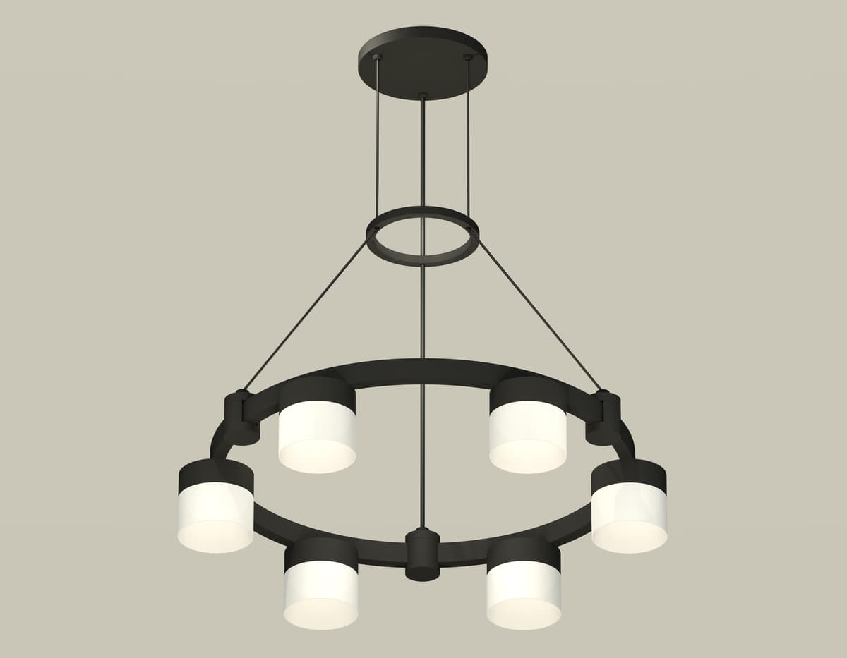 XR92051204/6 SBK/FR черный песок/белый матовый GX53  (A9205, C9232, N8402)