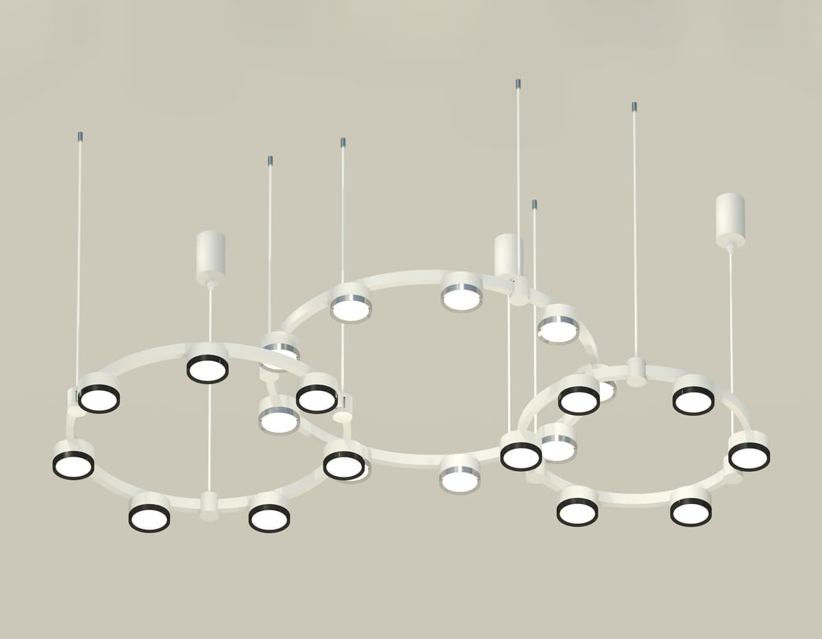 XR92082100/22 SWH/PBK/PSL белый песок/черный полированный/серебро полированное GX53