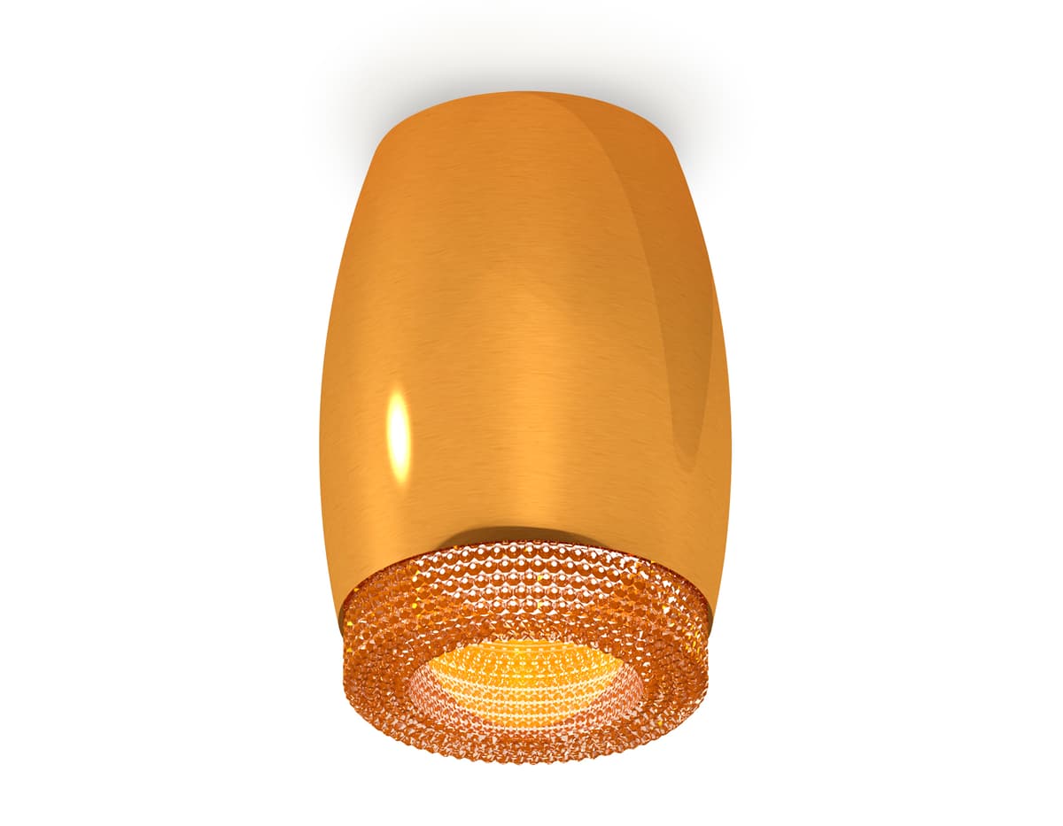 XS1125011 PYG/CF золото желтое полированное/кофе MR16 GU5.3 (C1125, N7195)