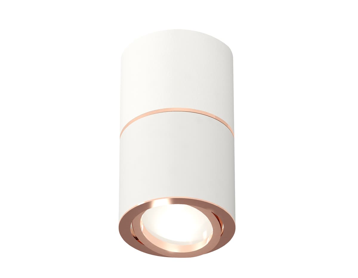 XS7401220 SWH/PPG белый песок/золото розовое полированное MR16 GU5.3 (C7401, A2073, C7401, N7005)