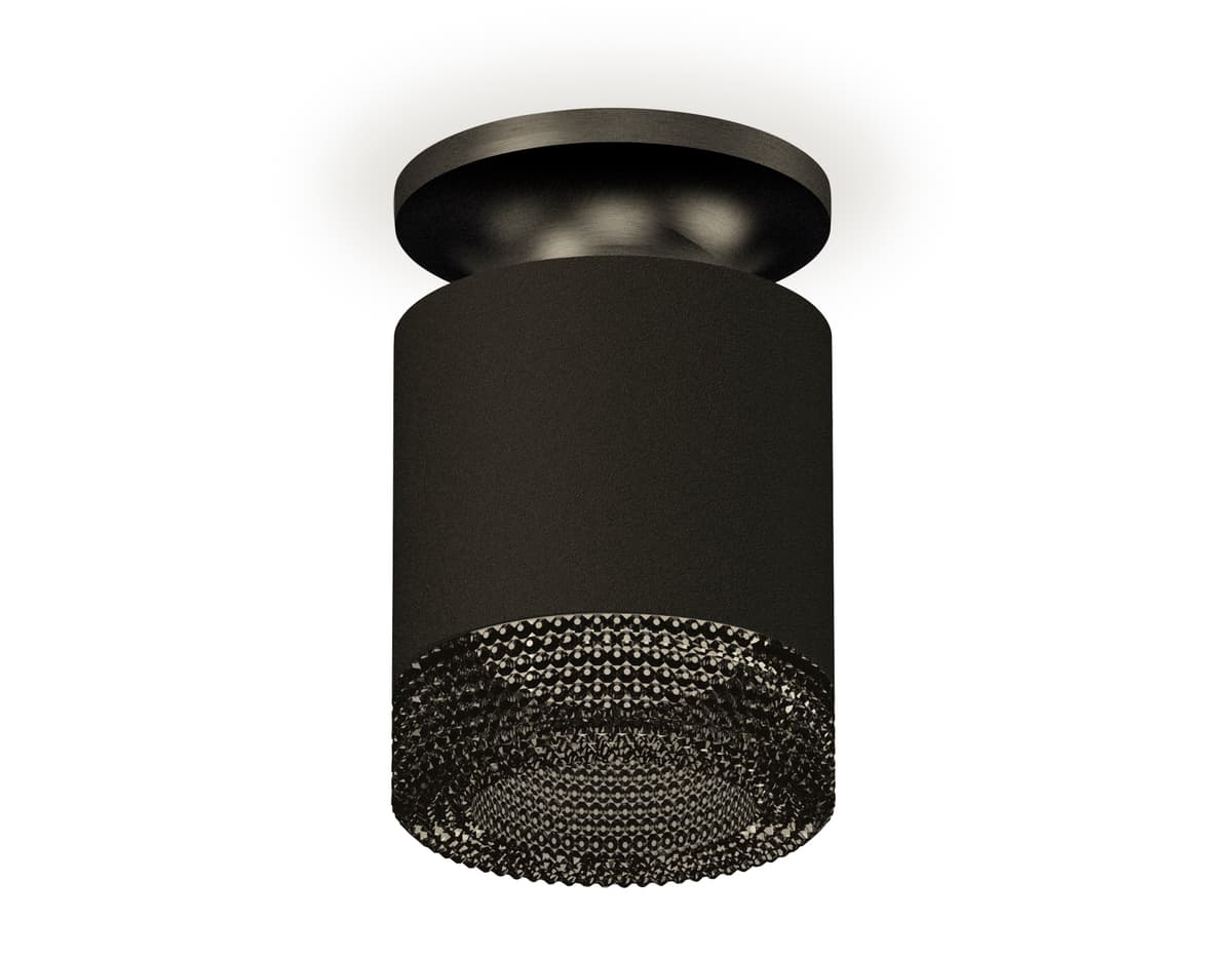 XS7402064  SBK/PBK/BK черный песок/черный полированный/тонированный MR16 GU5.3 (N7926, C7402, N7192)