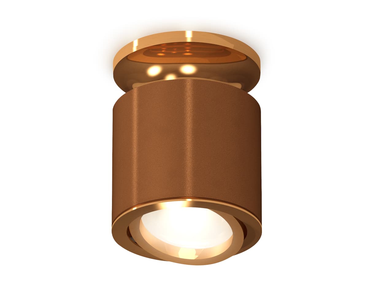 XS7404120 SCF/PYG кофе песок/золото желтое полированное MR16 GU5.3 (N7929, C7404, N7004)