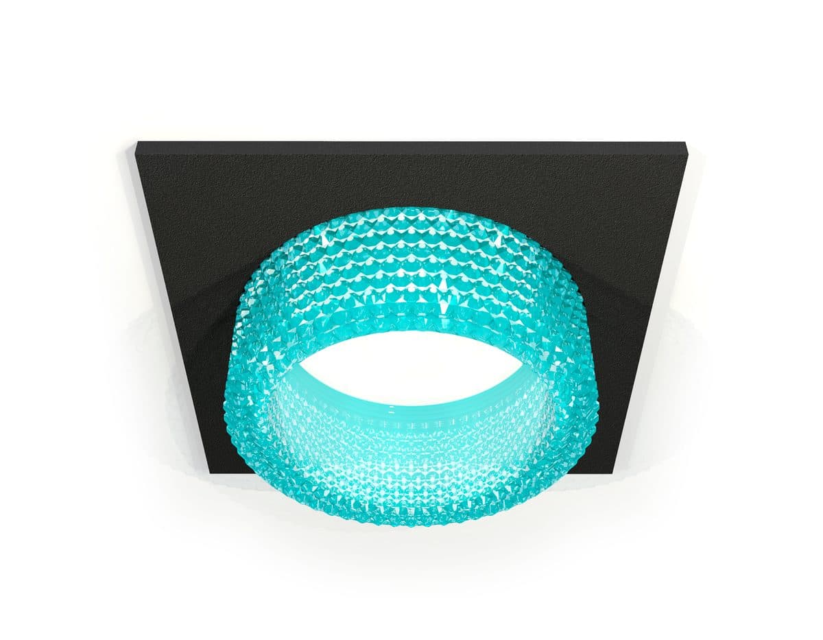 XC6521043 SBK/BL черный песок/голубой MR16 GU5.3 (C6521, N6153)