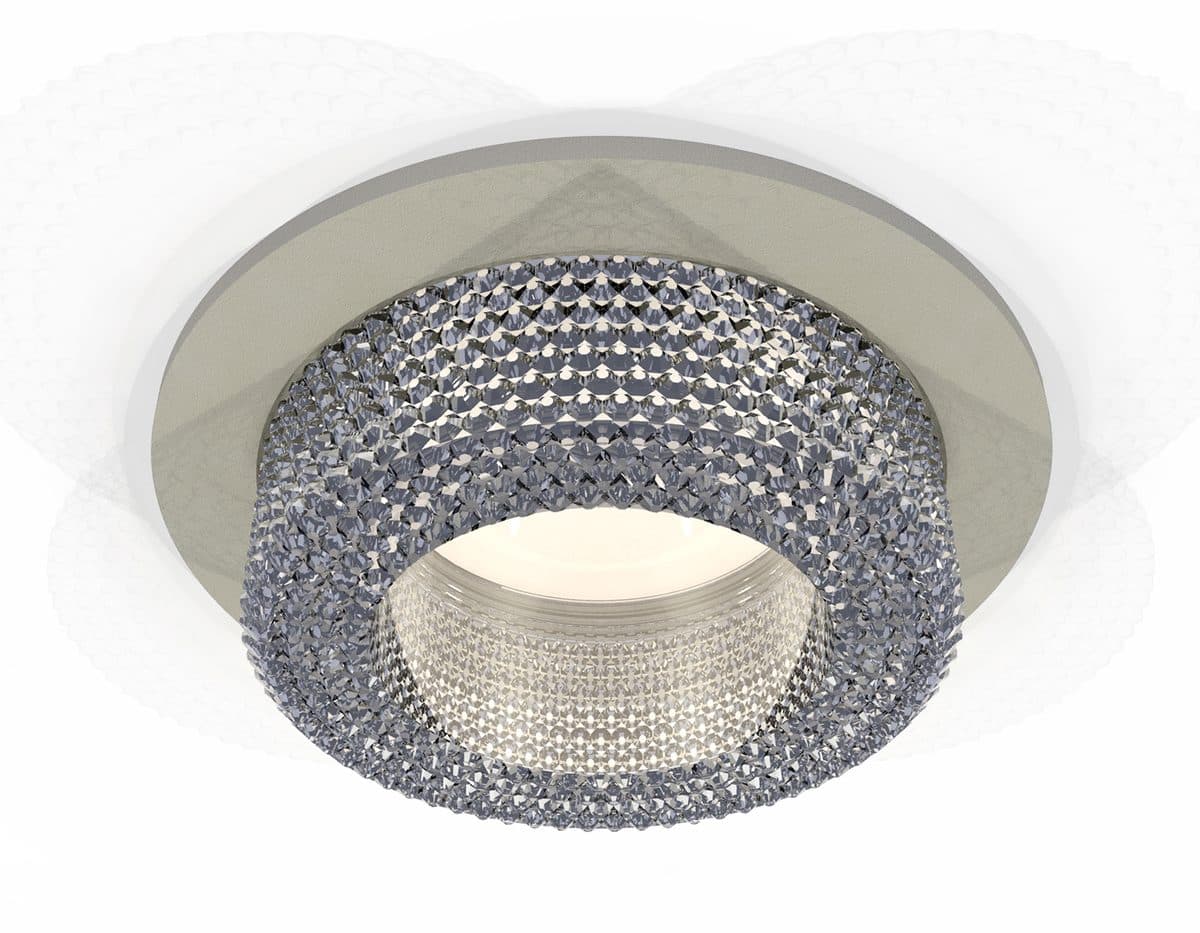 XC7623020 SGR/CL серый песок/прозрачный MR16 GU5.3 (C7623, N7191)