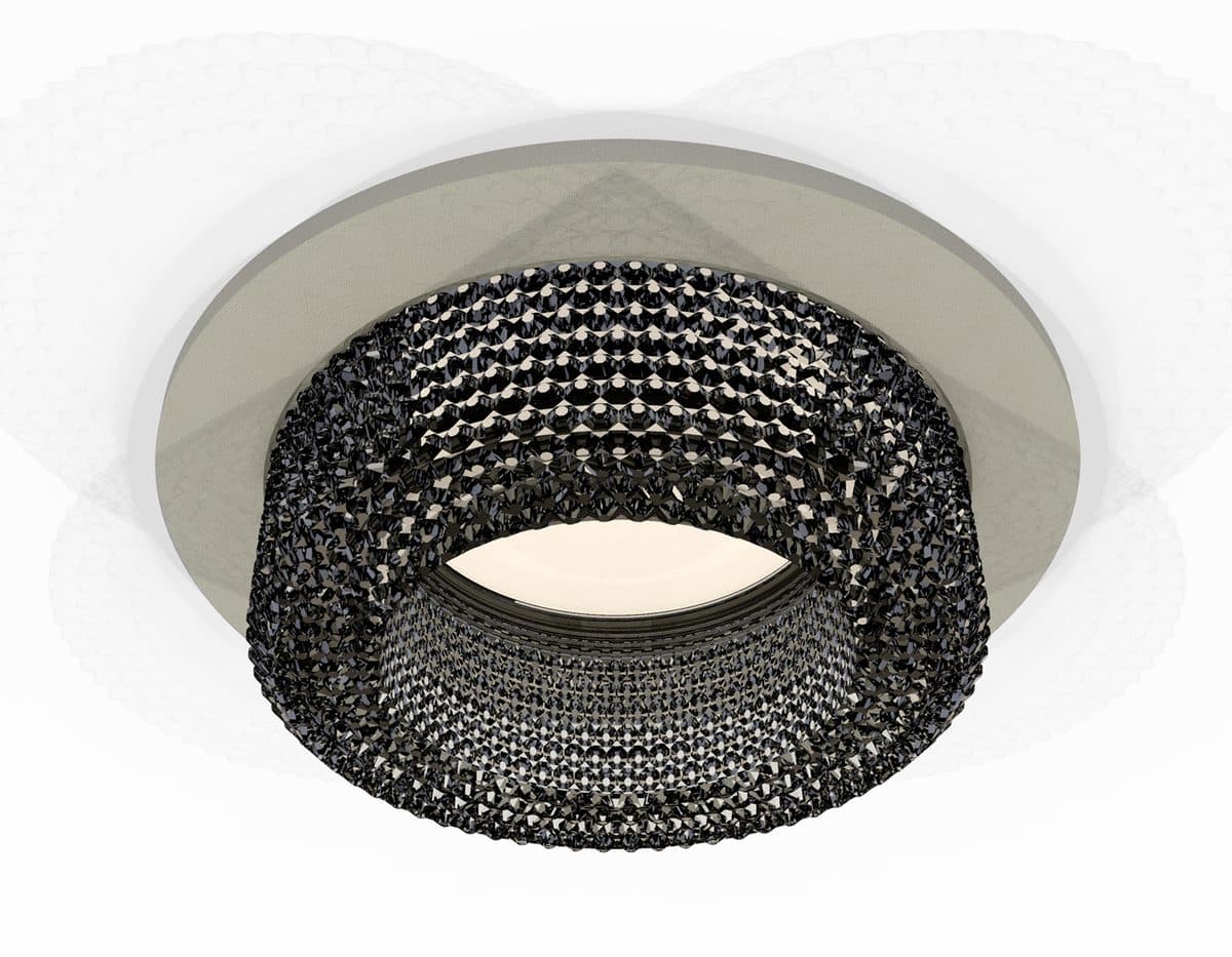 XC7623021 SGR/BK серый песок/тонированный MR16 GU5.3 (C7623, N7192)