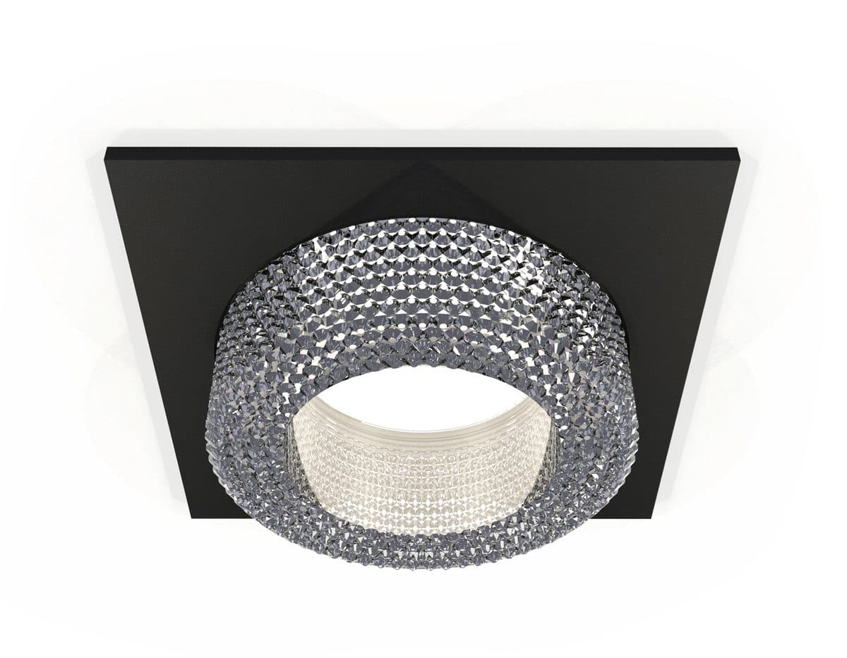 XC7632020 SBK/CL черный песок/прозрачный MR16 GU5.3 (C7632, N7191)