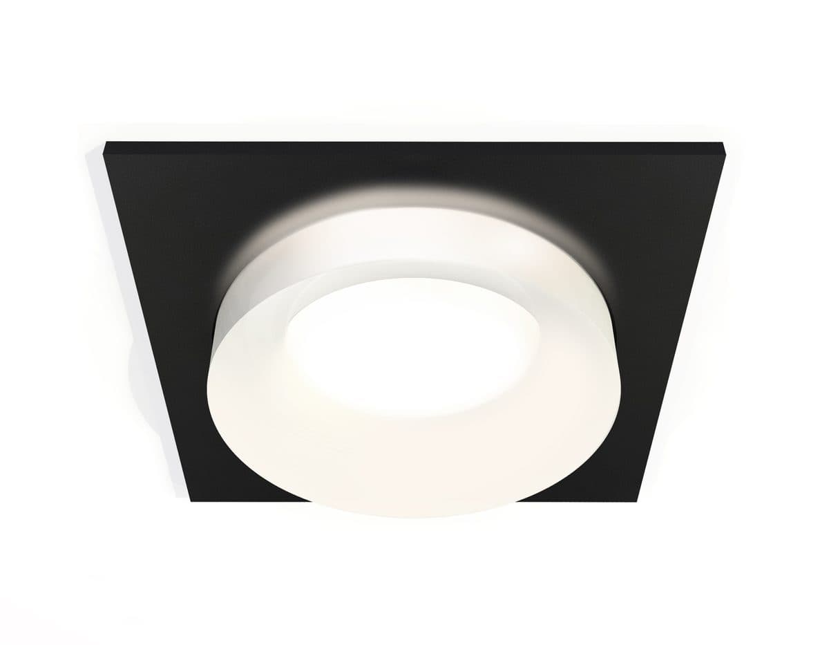 XC7632044 SBK/FR черный песок/белый матовый MR16 GU5.3 (C7632, N7165)