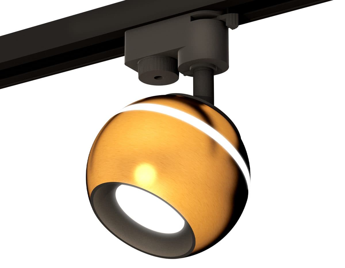 XT1105001 PYG/SBK золото желтое полированное/черный песок MR16 GU5.3 LED 3W 4200K