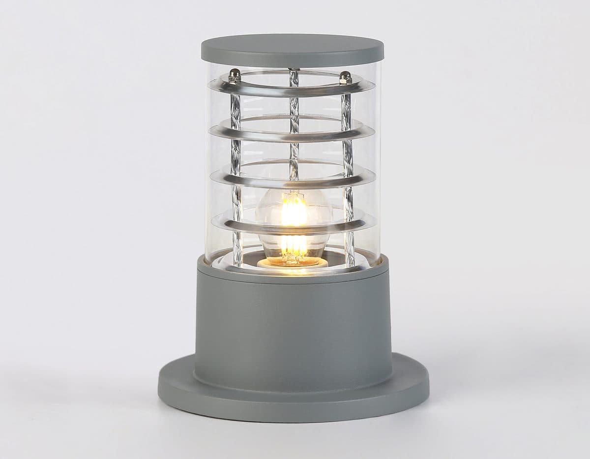 ST2531 GR/CL серый/прозрачный IP54 E27 max 40W D108*200