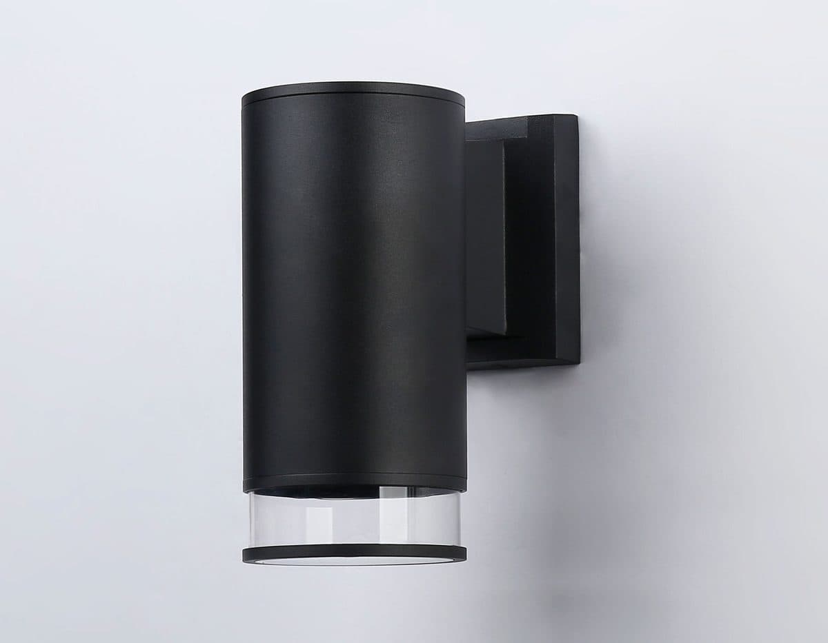 ST3819 BK/CL черный/прозрачный IP54 GU10 max 35W 187*90*160