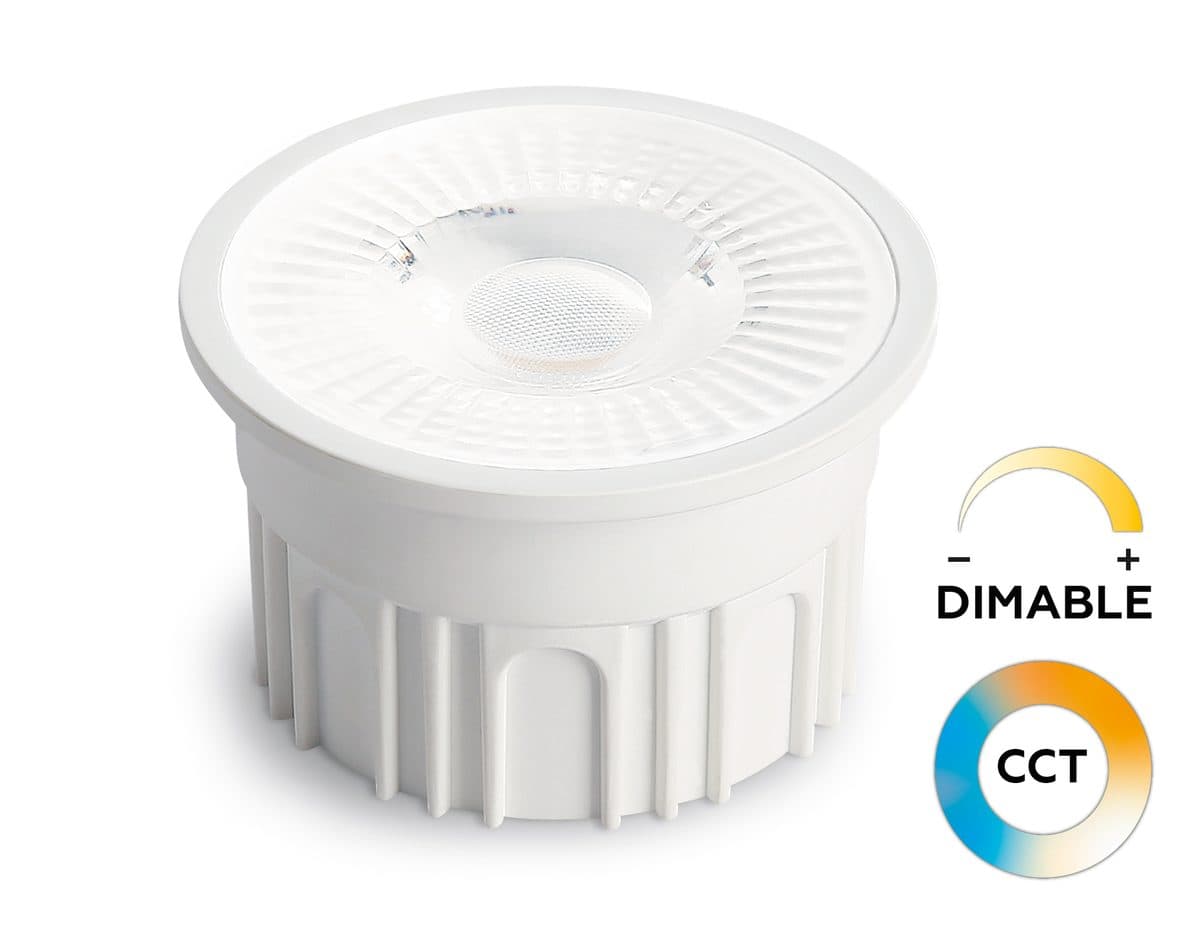 212610 Лампа LED MR16-PR 12W IC 220-240V 38° 6400K 4000K 2700K CCT Memory Dimmer