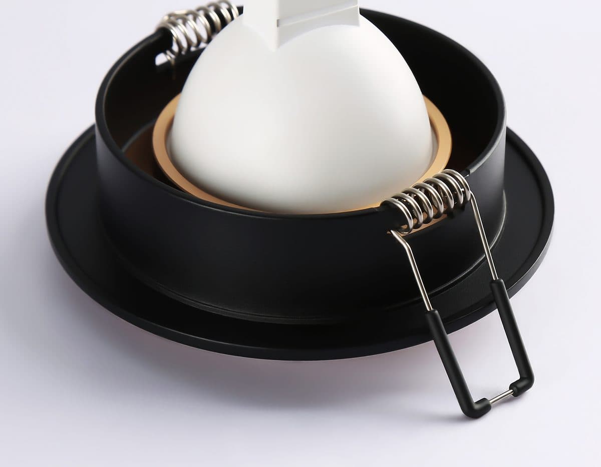 A8923 BK/GD черный/золото MR16 GU5.3 D92*24