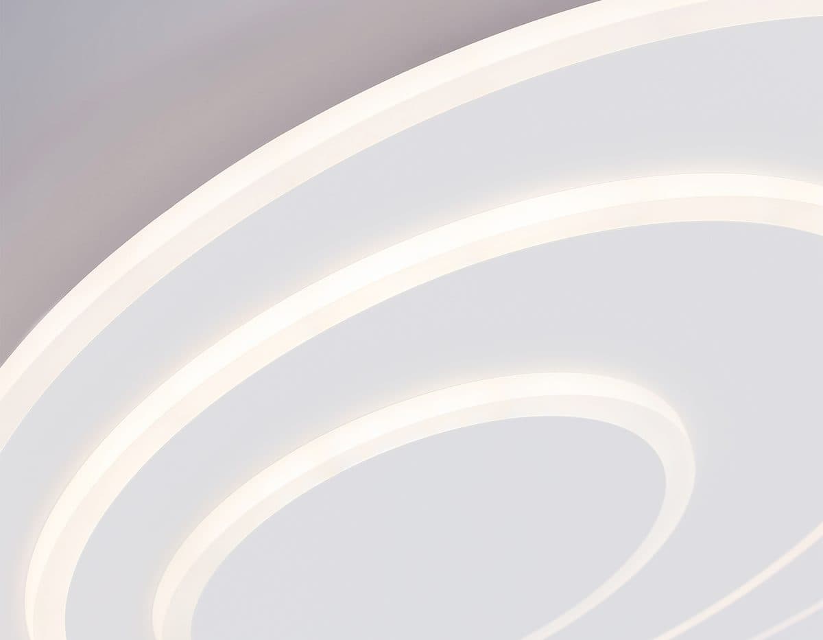 FA7707 WH белый 3000K-6400K 62W D470*55 (ПДУ РАДИО 2.4G)