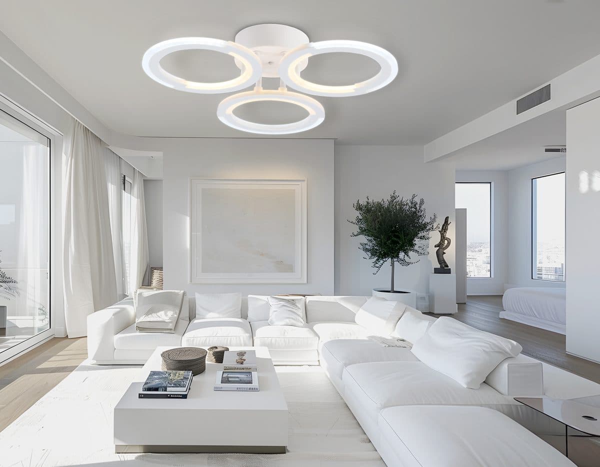 FA8942/3 WH белый 32W 3000-6000K D420*95 (ПДУ ИК)