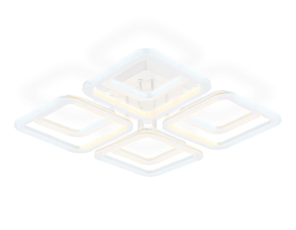 FA8948/4+4 WH белый 101W 3000-6000K 485*485*120 (ПДУ ИК)