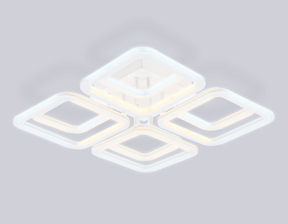 FA8948/4+4 WH белый 101W 3000-6000K 485*485*120 (ПДУ ИК)