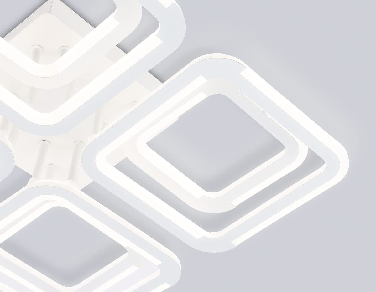 FA8948/4+4 WH белый 101W 3000-6000K 485*485*120 (ПДУ ИК)