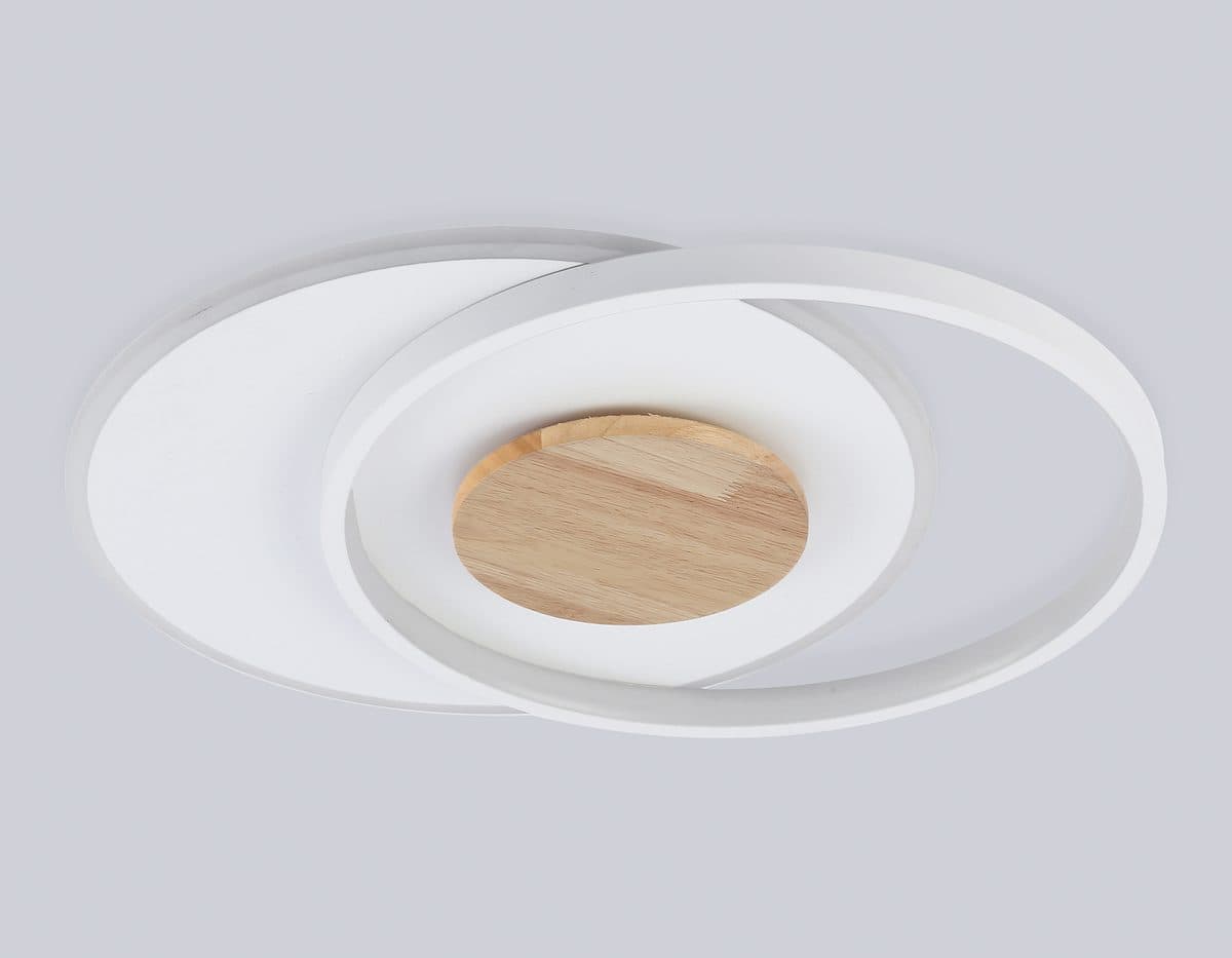 FL4788 WH/WD белый/дерево 54W 3000-6000K 460*365*45 (без ПДУ)