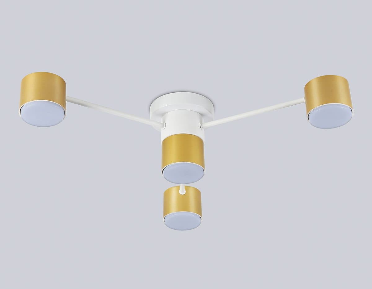 FL51720/4 WH/GD белый/золото GX53/4 max 12W 645*135