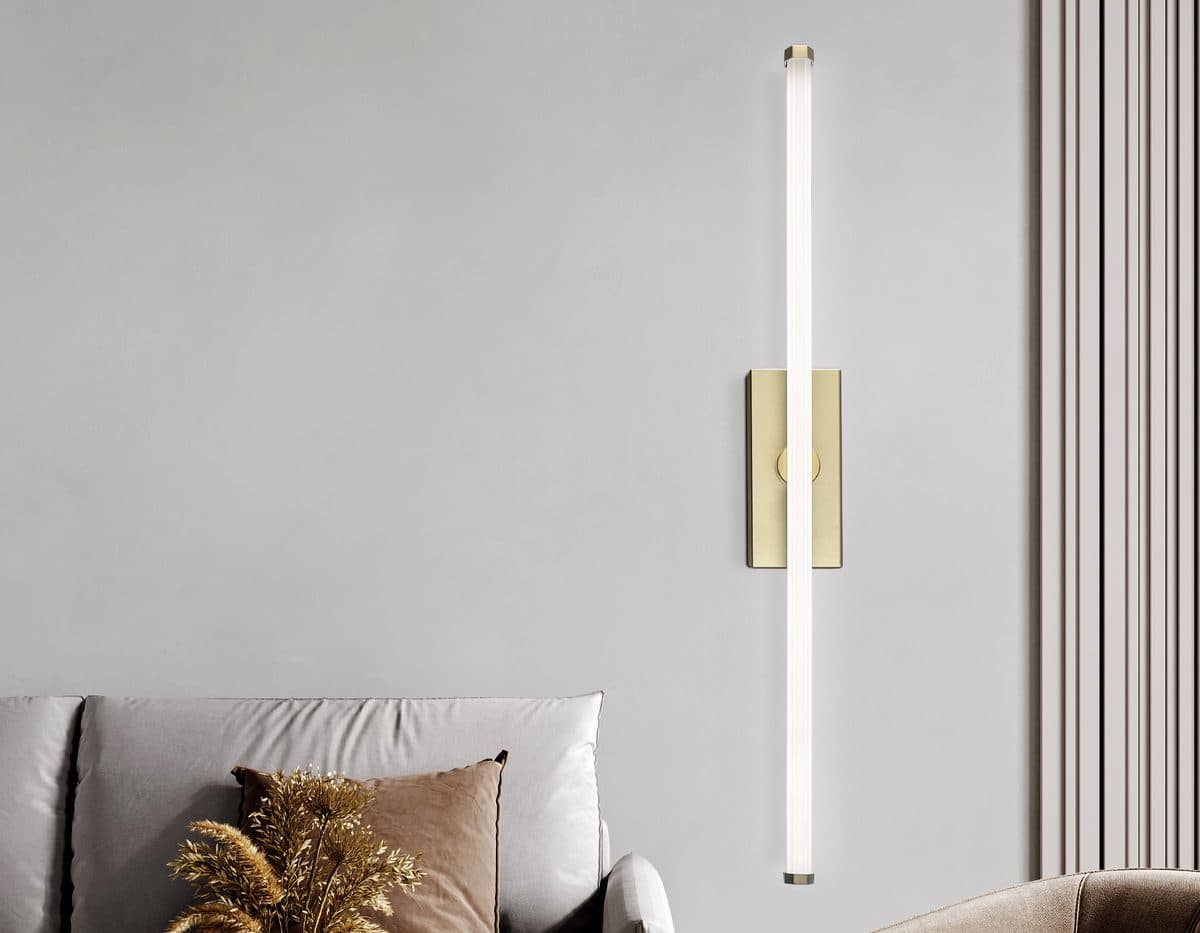 FL6114 GD золото 9W 3000K-6400K 410*45*80