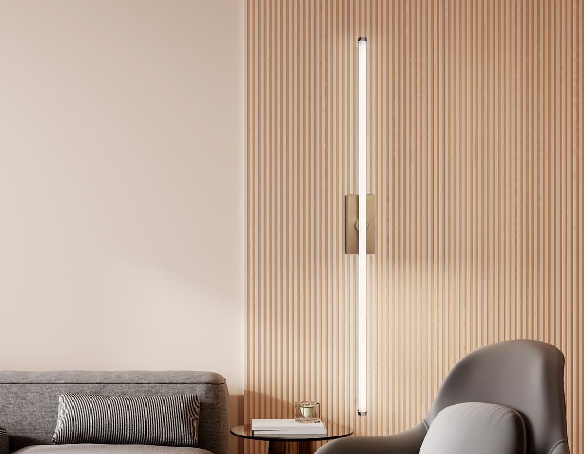 FL6123 CF кофе 14W 3000K-6400K 610*45*80