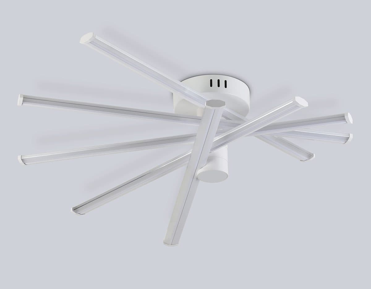 FL6221 WH белый 70W 3000K-6400K 605*605*170 (ПДУ ИК)