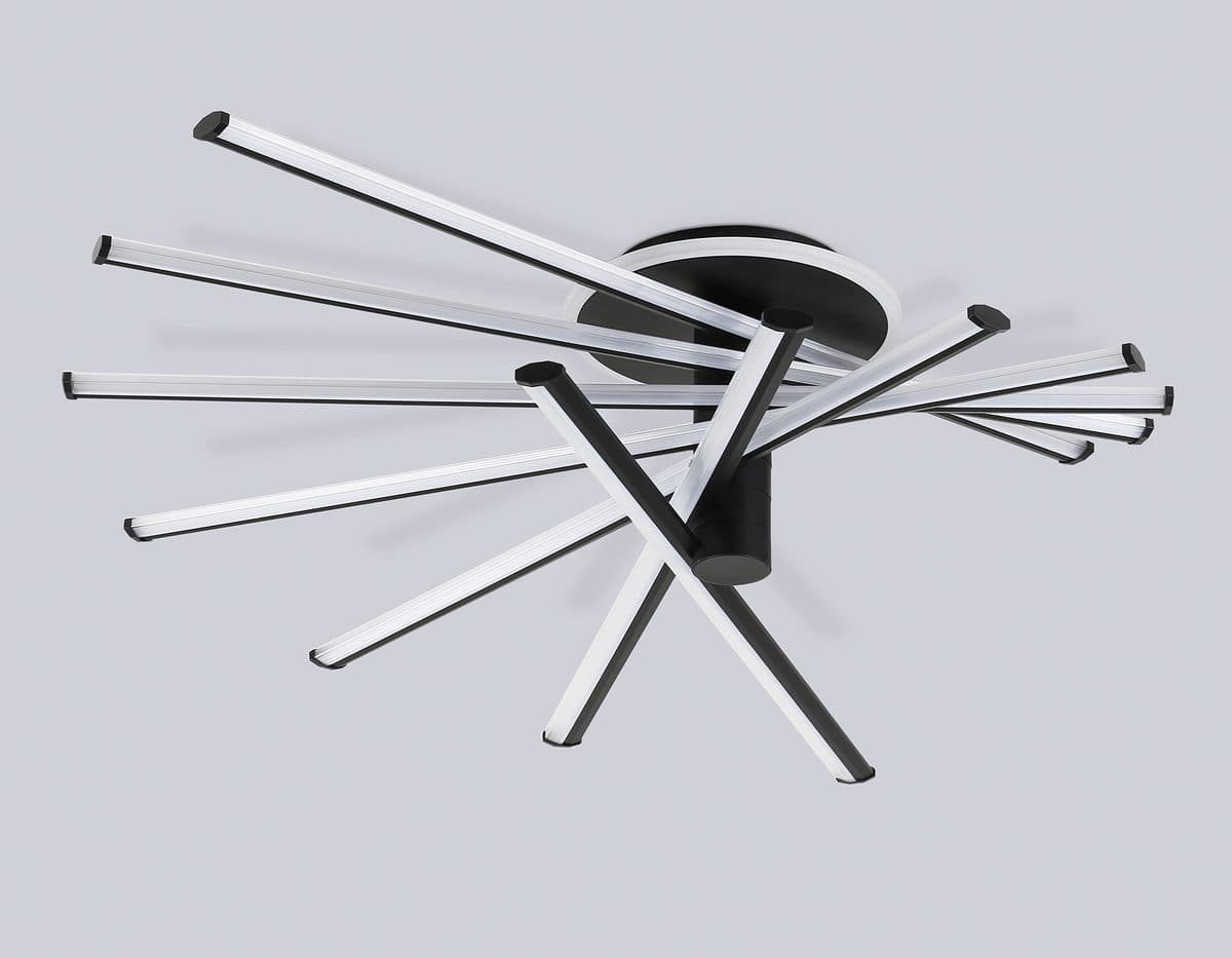 FL6242 BK черный 135W 3000K-6400K 900*750*230 (ПДУ ИК)