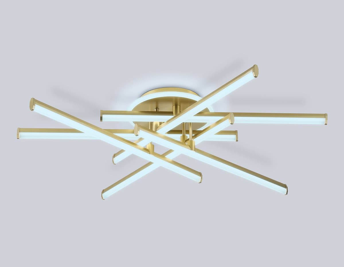 FL6254 GD золото 97W 3000K-6400K 805*760*170 (ПДУ ИК)