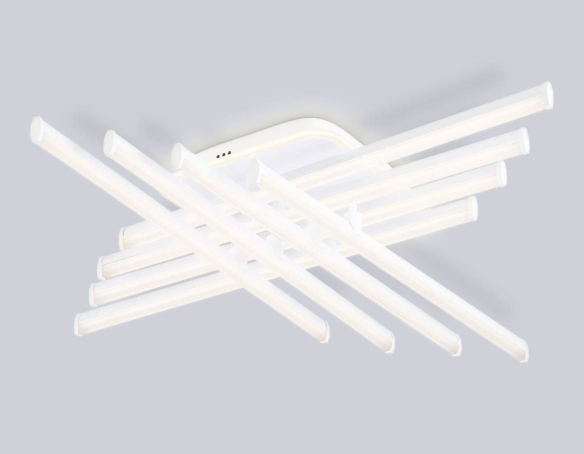 FL6261 WH белый 130W 3000K-6400K 810*810*130 (ПДУ ИК)