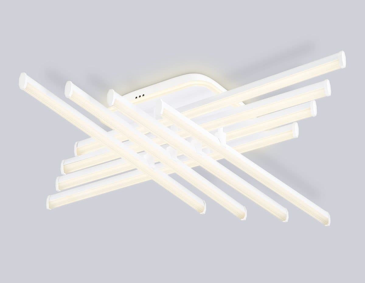 FL6261 WH белый 130W 3000K-6400K 810*810*130 (ПДУ ИК)