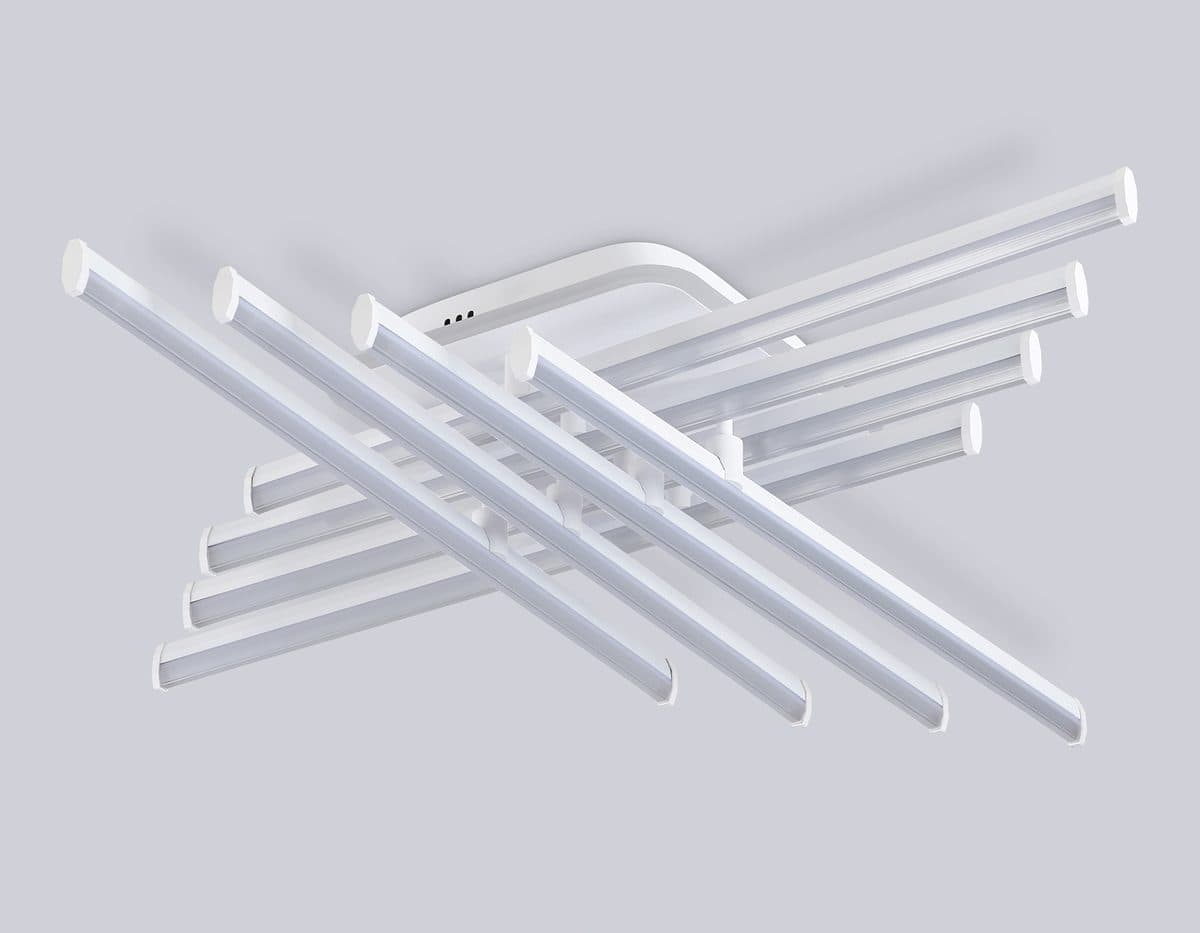 FL6261 WH белый 130W 3000K-6400K 810*810*130 (ПДУ ИК)