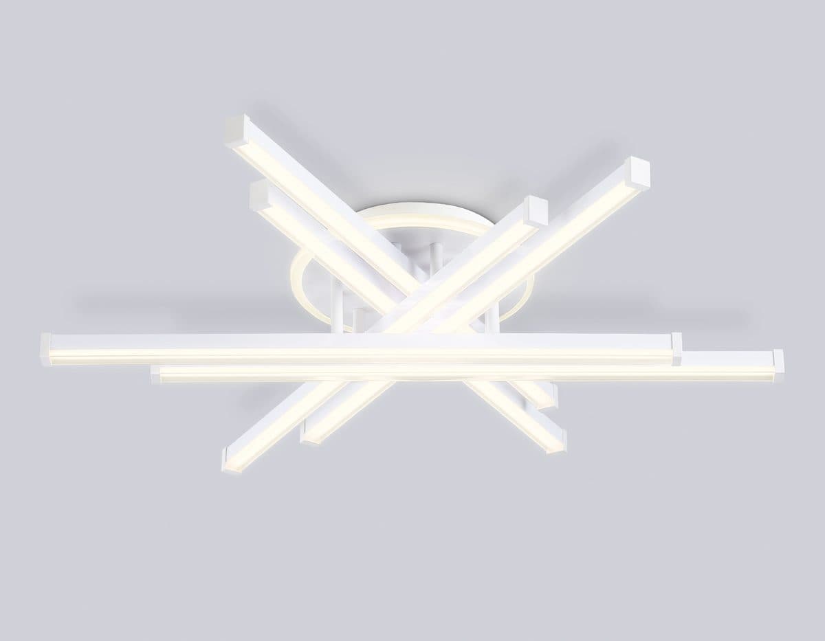 FL6271 WH белый 98W 3000K-6400K 700*615*135 (ПДУ ИК)