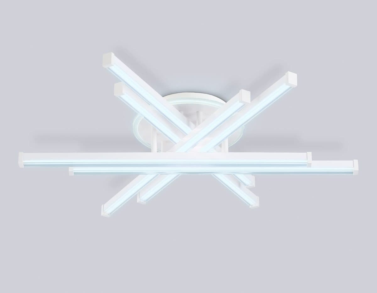 FL6271 WH белый 98W 3000K-6400K 700*615*135 (ПДУ ИК)