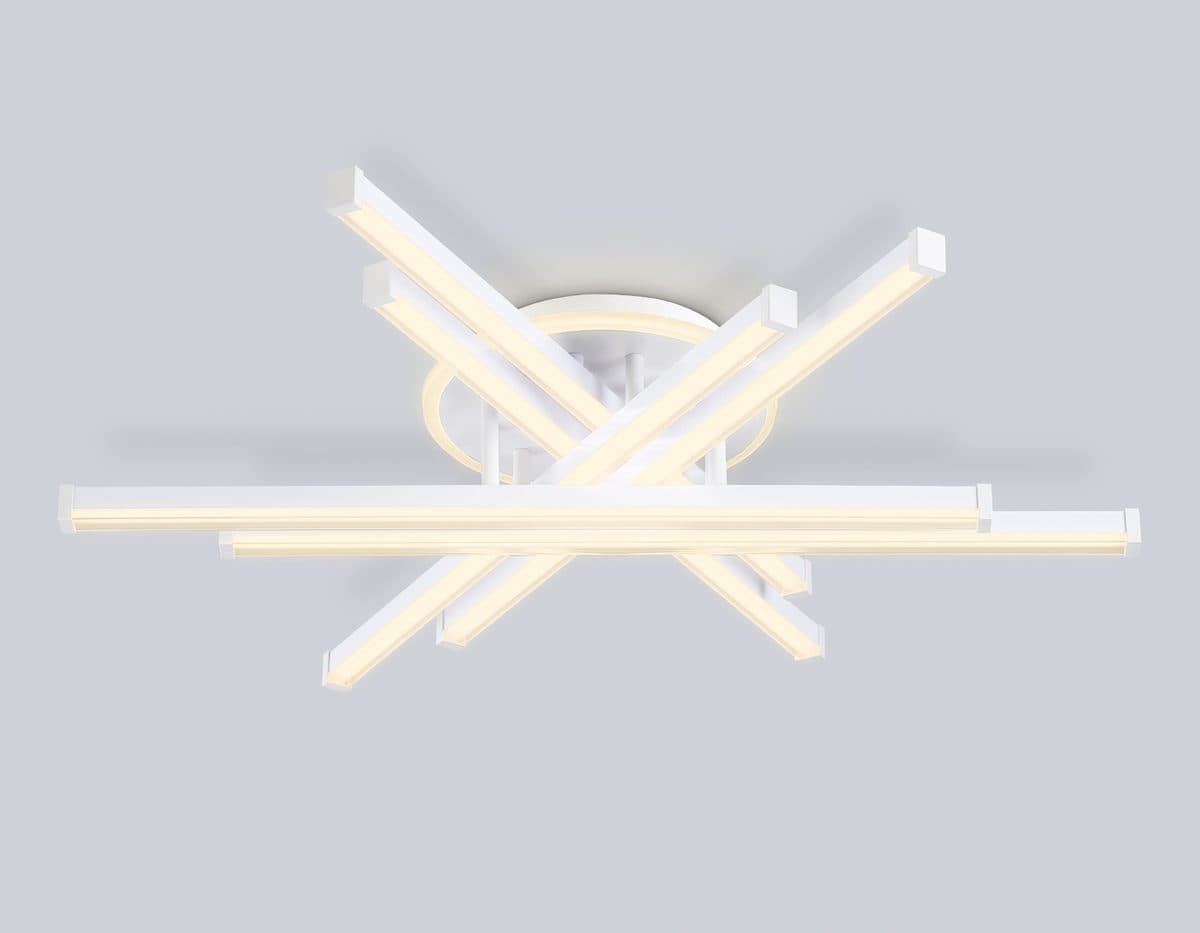 FL6271 WH белый 98W 3000K-6400K 700*615*135 (ПДУ ИК)