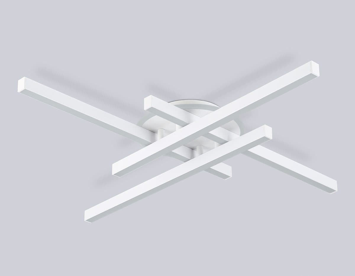 FL6281 WH белый 58W 3000K-6400K 700*700*85 (ПДУ ИК)