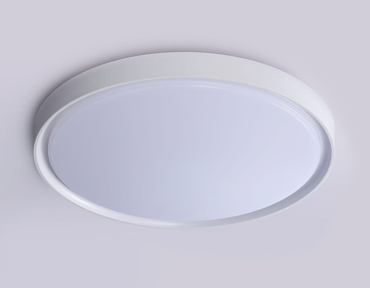 FZ1246 WH белый IP54 12W 5000K D240*60 (Без ПДУ)